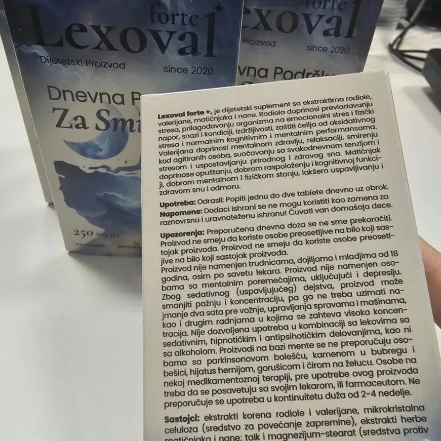 Lexoval forte+ — fotografija